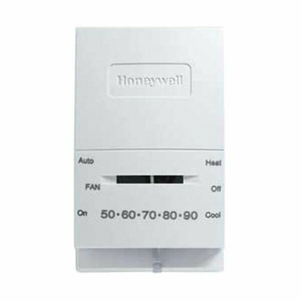 Honeywell Tstat Mech Horz Heat Only Wht CT54K1000/E1